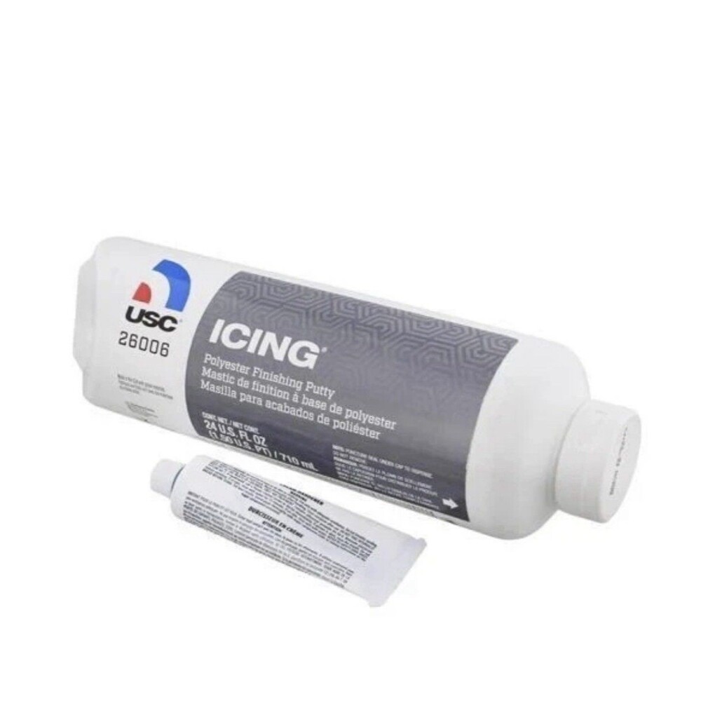 USC 26006 Icing Glazing & Finishing Filler Putty, 24 oz tube